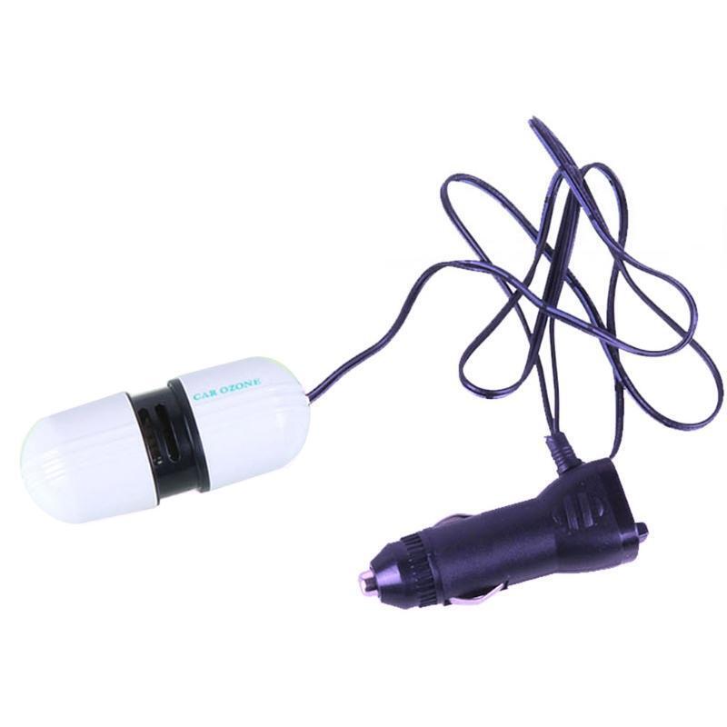 Car Ozone Generator Air Purifier Remove Formaldehyde Smoke Dust Purification