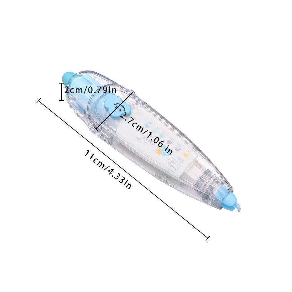 Push Hand Account Stationery Correction Tape Learning Supplies Diary Decoration