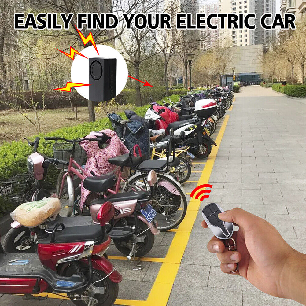 48-72V Electric Scooter Alarm Motorcycle Vehicle Anti-Theft Horn Loud Lock