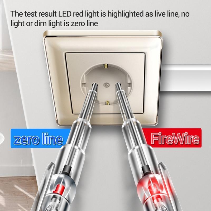 Professional Pen Electric Tester Screwdriver with LED Light Magnetic Screwdriver
