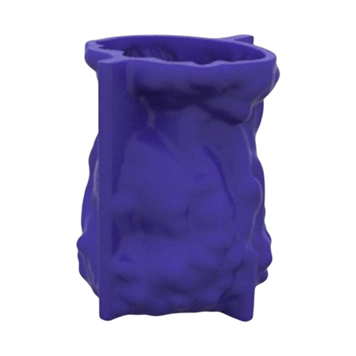 2Pcs Girl Face Flower Pot Silicone Mold Plaster Flowerpot Planter DIY Mould