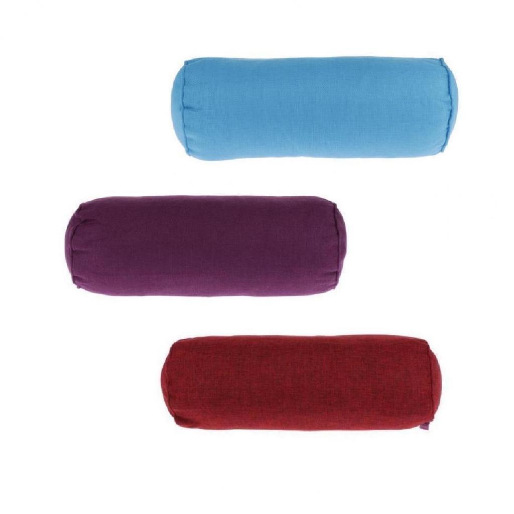 2Pcs Soft Neck Roll Bolster  Round Cervical Spine Support Pillo