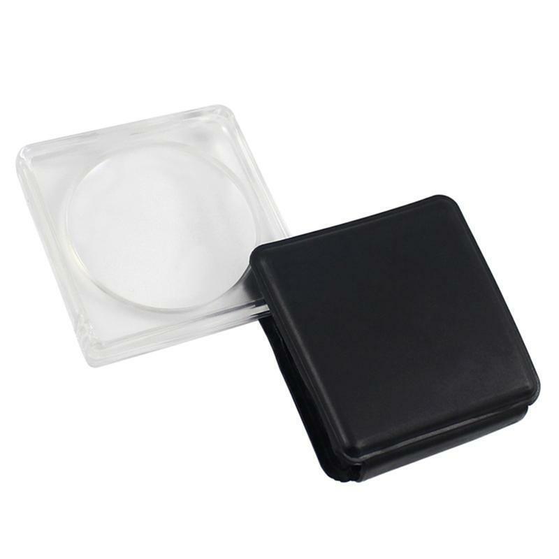 Small Pocket Magnify Glass Folding Mini Magnifying Glass for Reading Science