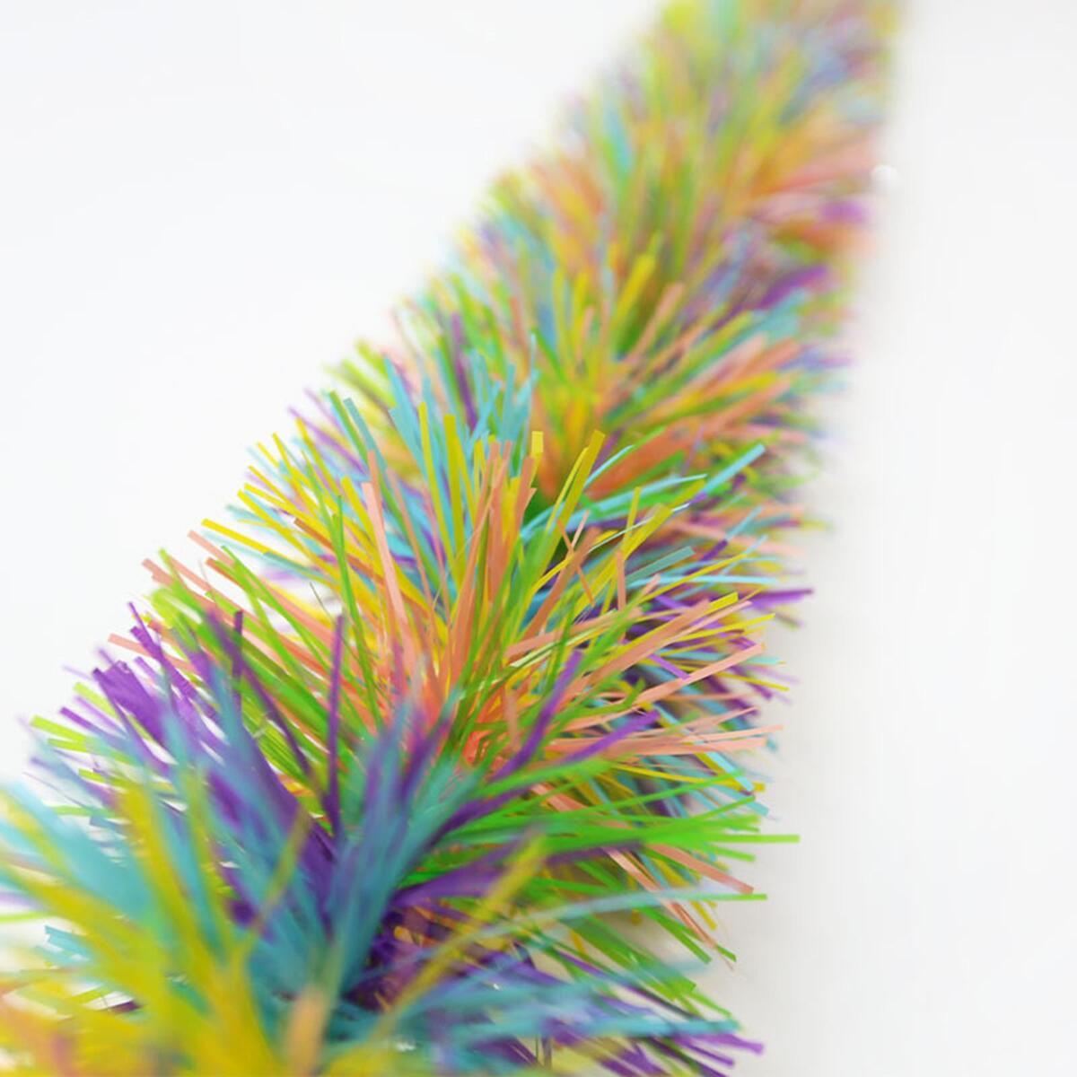 Easter Tinsel Garlands Colorful Fringe Garlands Glitter Garlands for Walls