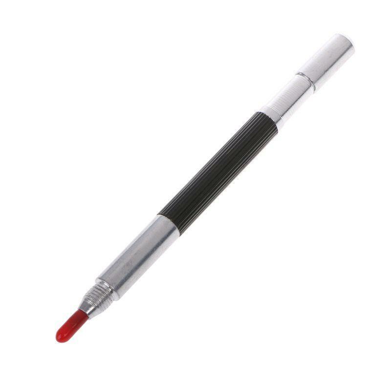 Double End Sharp Tungsten Steel Tip Scriber Clip Pen Ceramics Glass Shell Metal