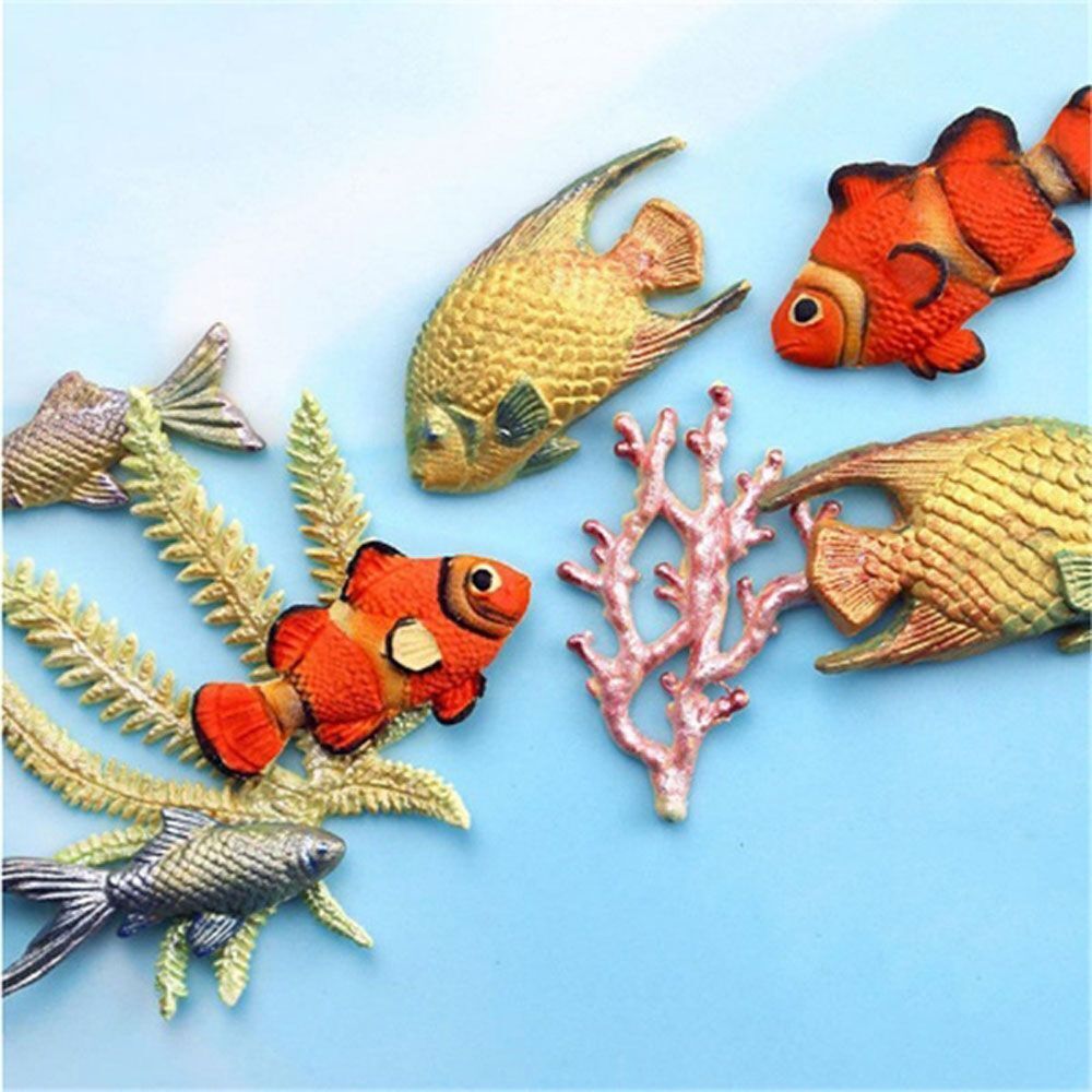 Fondant Cake Decorating Tools Ocean Silicone Mold Baking Mould Pastry Making