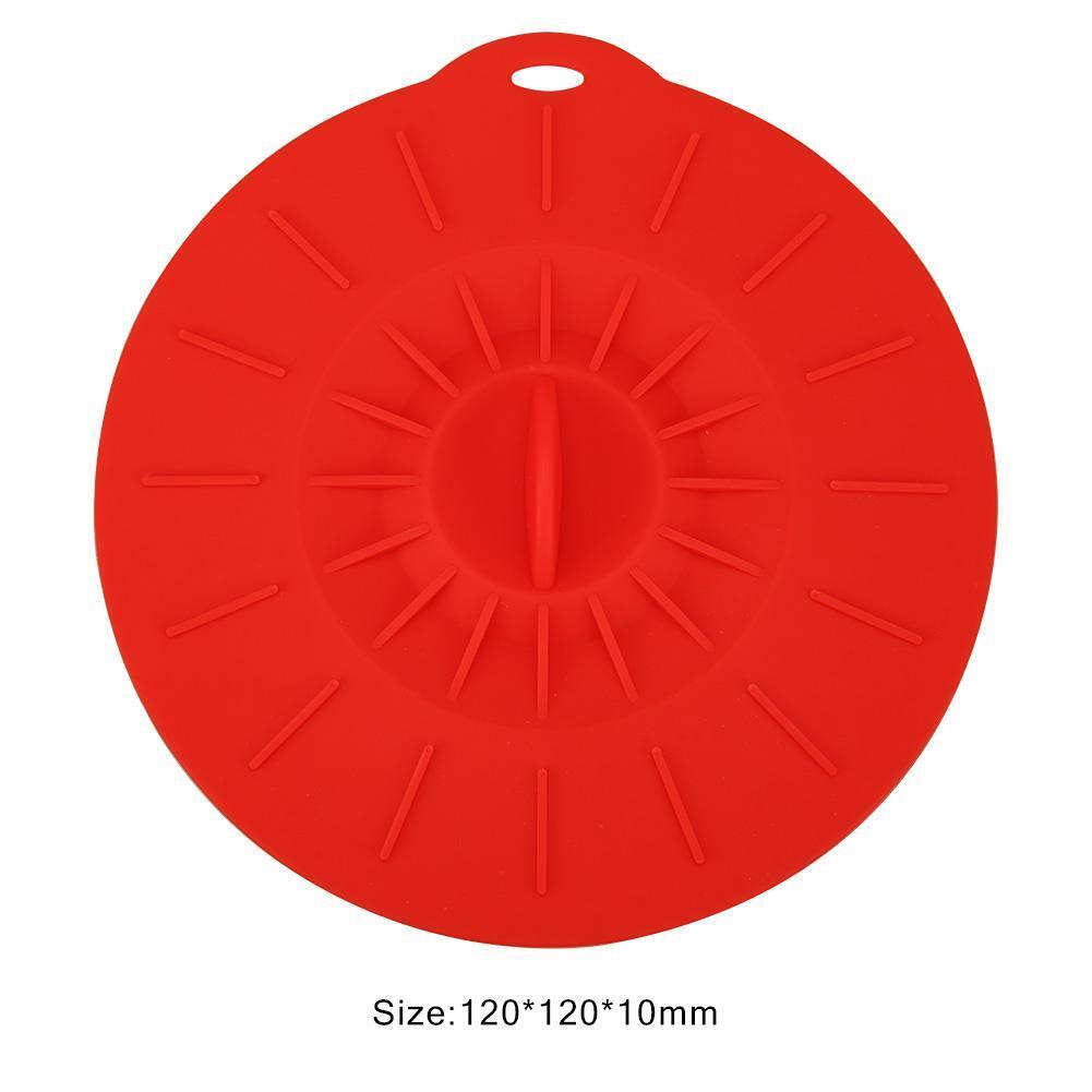 Heat-resistant Silicone Cartoon ?Dust-proof Leak-proof Cup Lid Cover (120mm