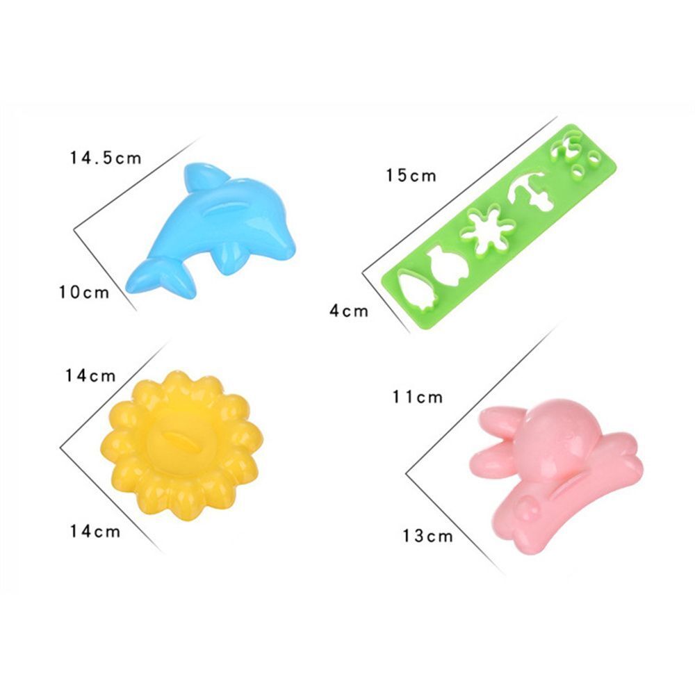 Tools Bunny Dolphin Cartoon Sushi Tool Embossing Moulds Sushi Mould Rice Mold
