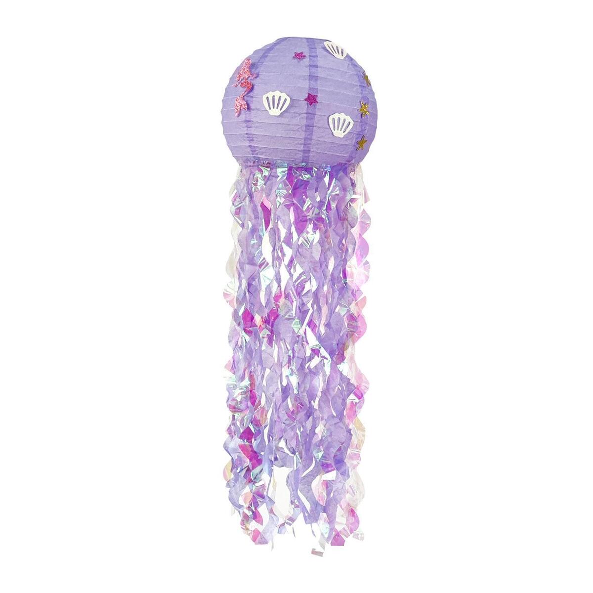 2x Mermaid Party Jellyfish Lamp Mermaid DIY Creation for Kids