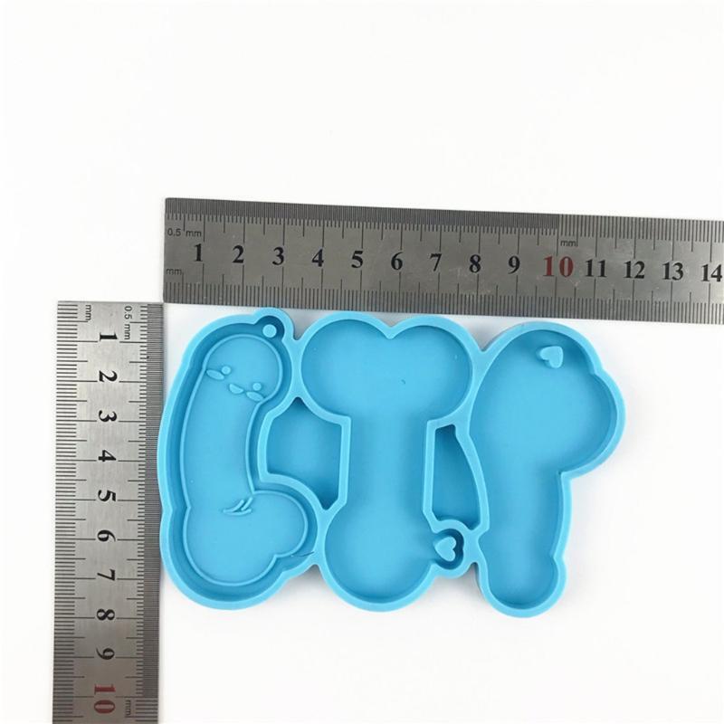 Handmade Jewelry Pendant Silicone Mould DIY Crafts Eardrop Dangler UV Epoxy Mold
