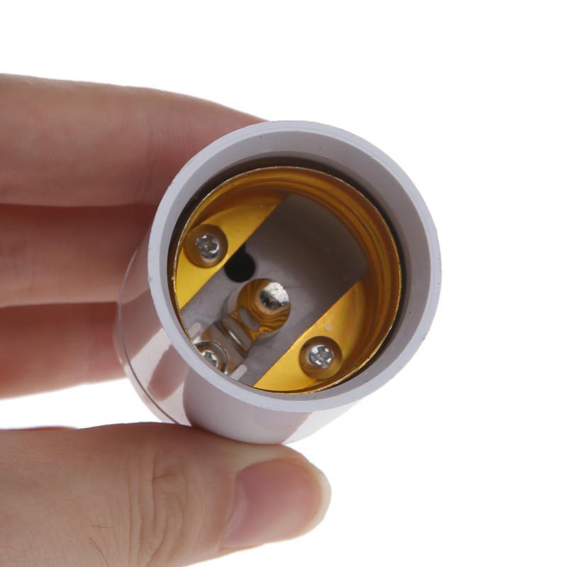 G24 to E27 Socket Base Screw LED Lamp Halogen Light Bulb Adapter Converter