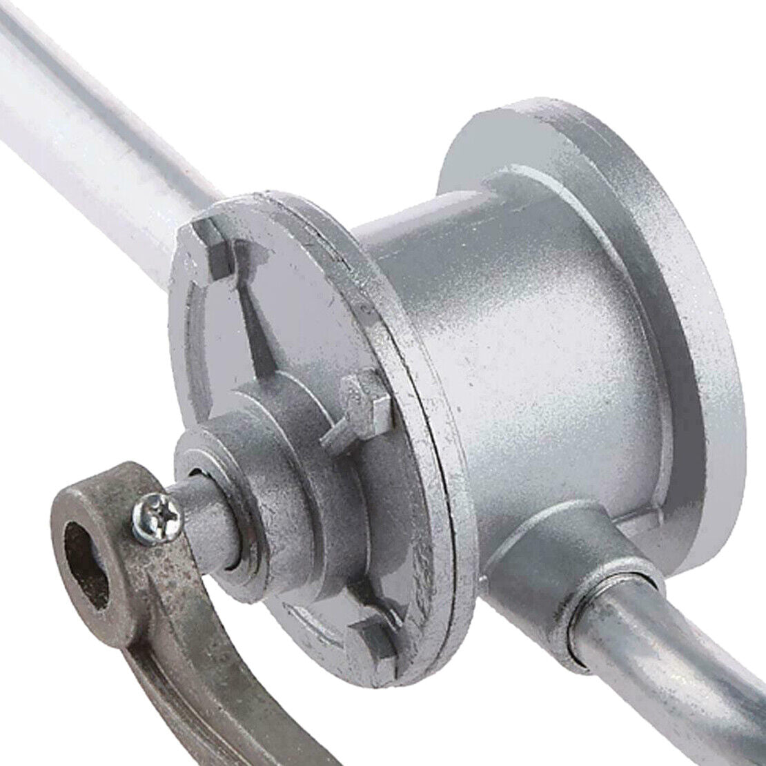 Aluminum Rotary Gas Oil Fuel Hand Pump Gallons Self Priming Dispenser