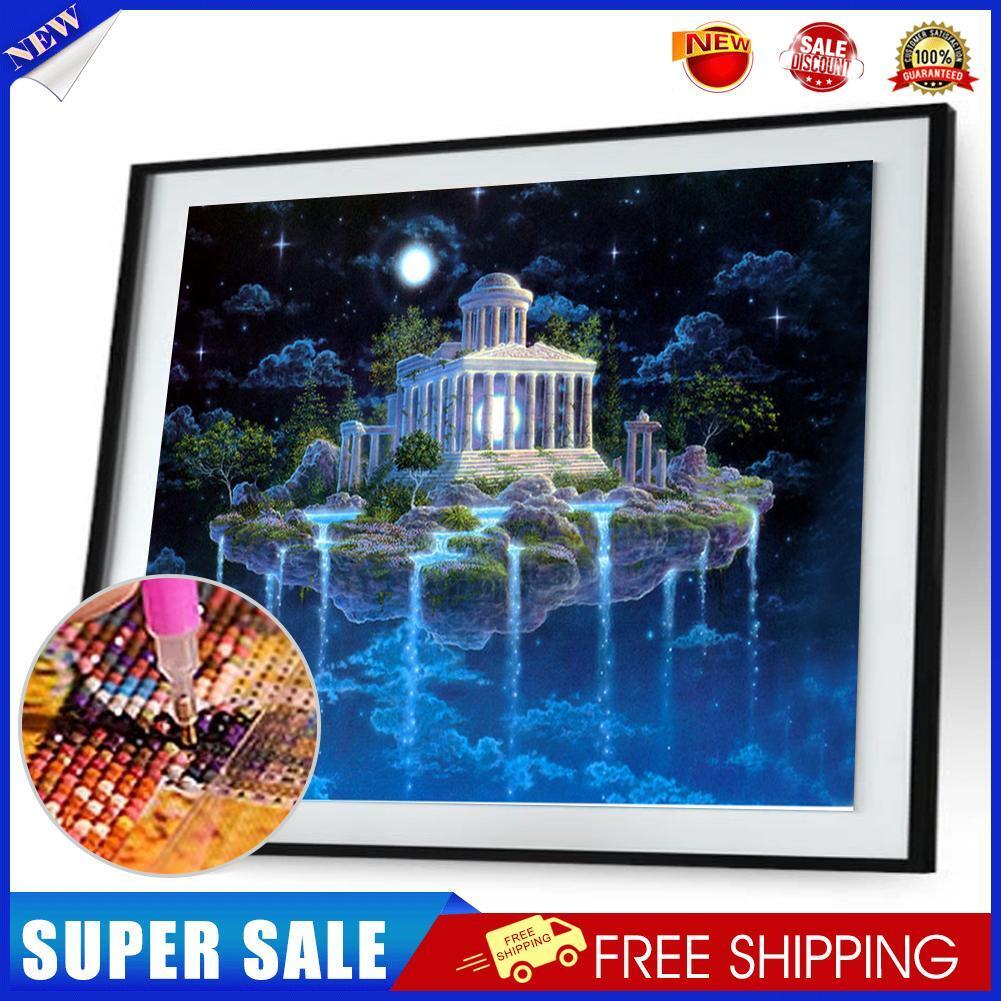 Castle in the Air 5D Diamond DIY Painting Craft Kit Home Decor Craft