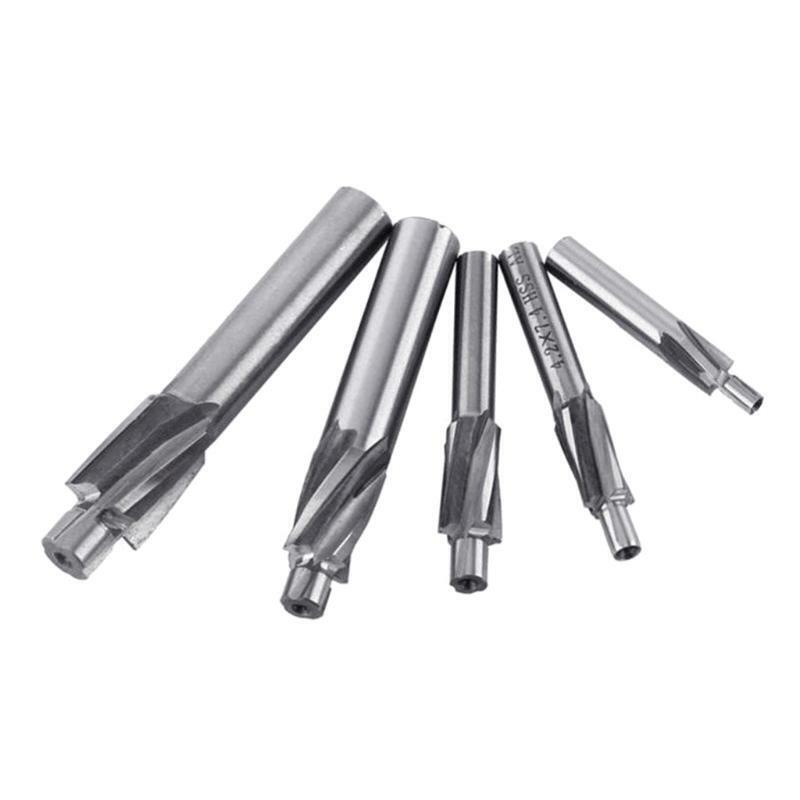 M3 M4 M5 M8 Counterbore Set End Mill High-Speed-Steel Cutter Stainless Steel
