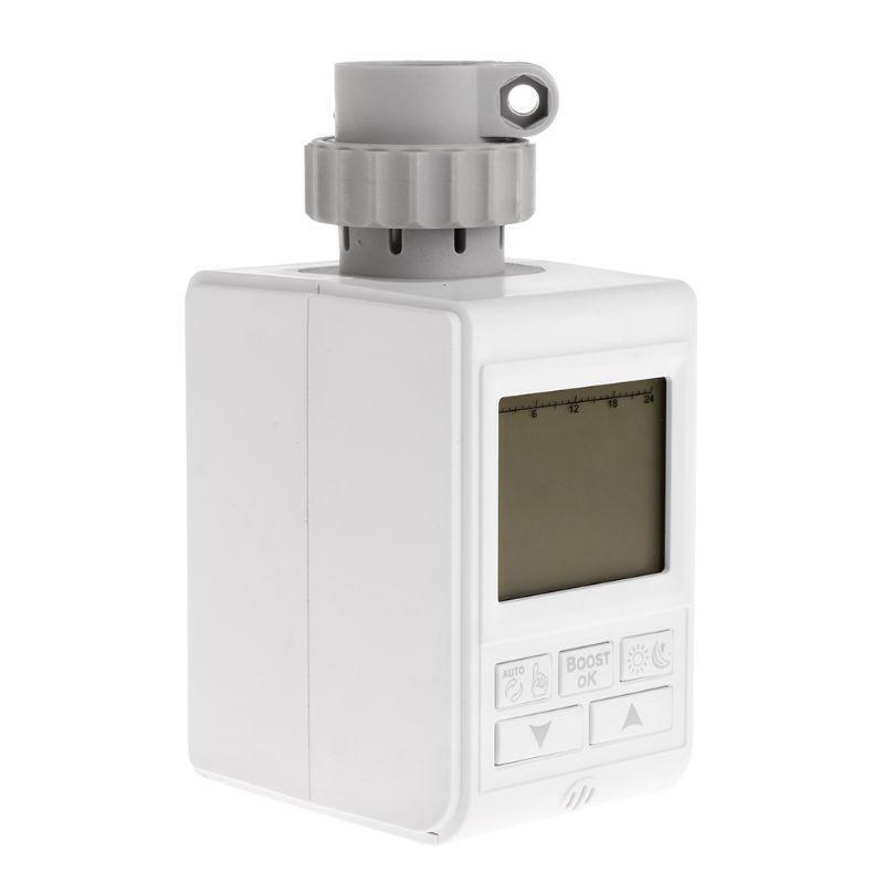 Programmable Thermostat Timer TRV Radiator Valve Actuator Temperature Controller