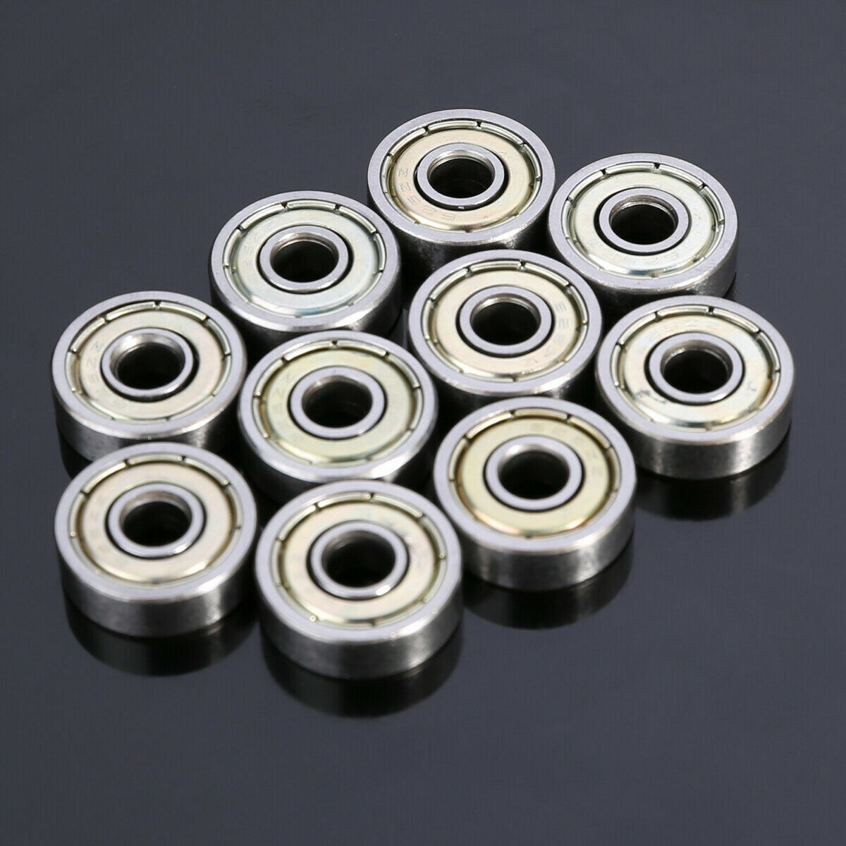 10pcs 625ZZ 5mm*16mm*5mm Carbon Steel Single Row Deep Groove Radial Ball Bearing
