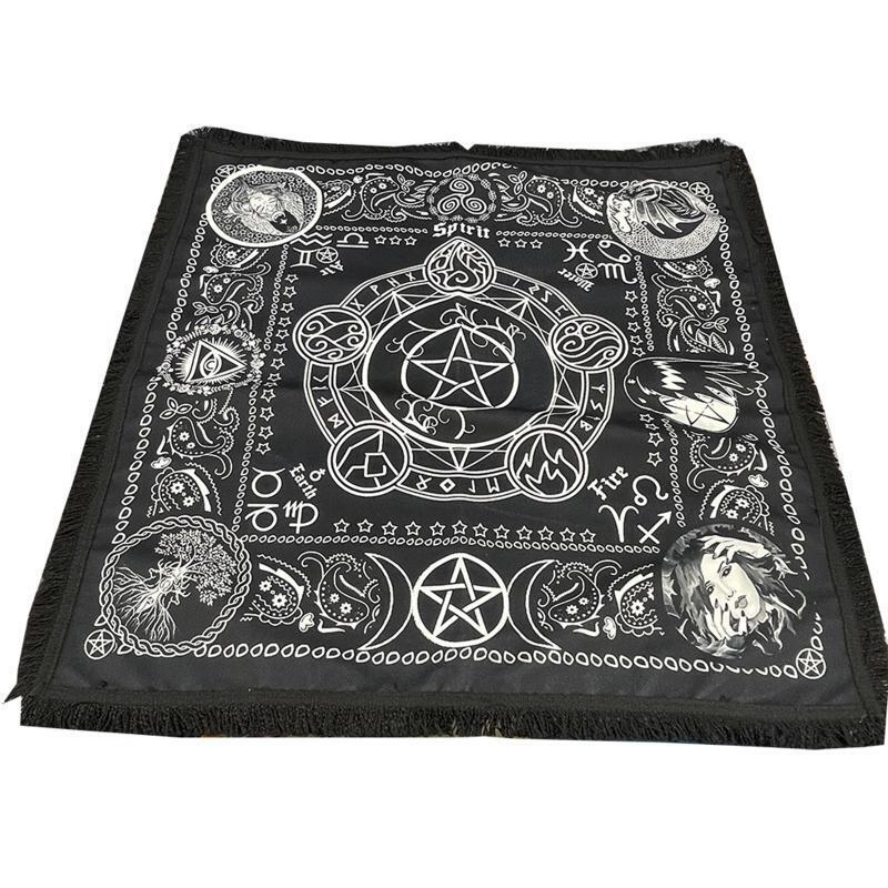 Altar Cloth The Tree of Life Tablecloth Square Spiritual Celestial- Deck Cloth