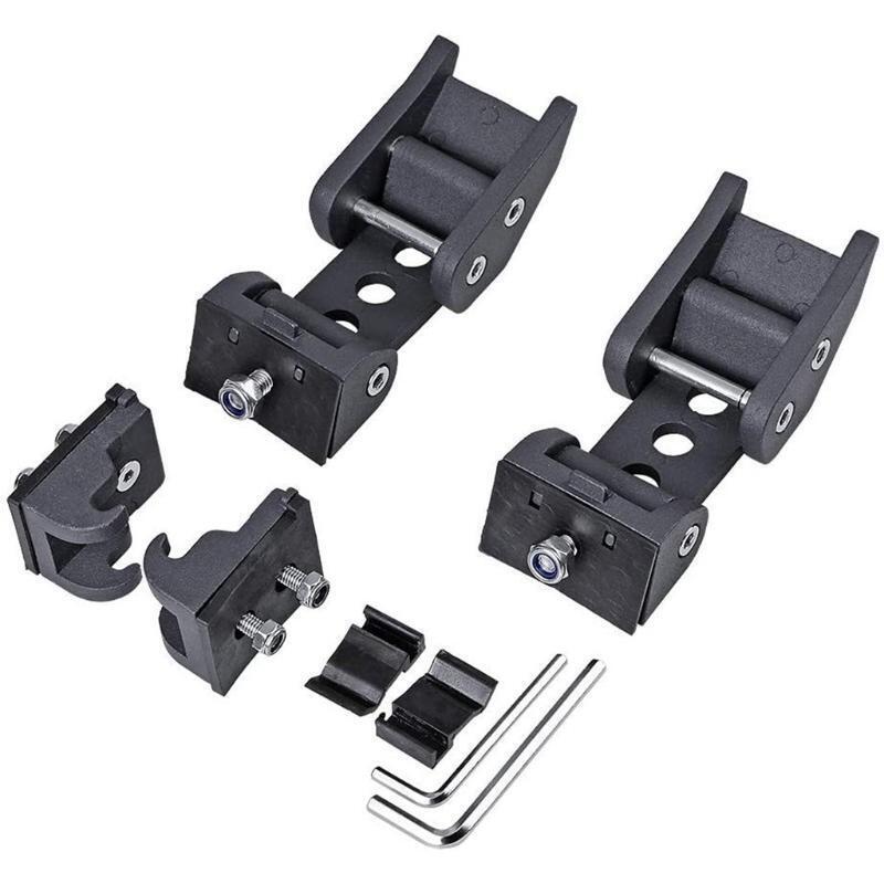 Compatible with Wrangler JK, Hood Latch Locking Hood Catch Buckle Latch Kit