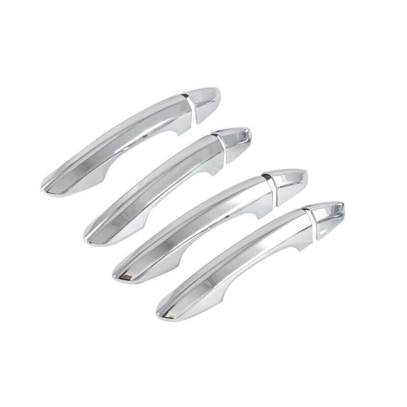 Chrome Door Handle Cover Trim Fit For Ford Edge 2015-2021 4-Door Part