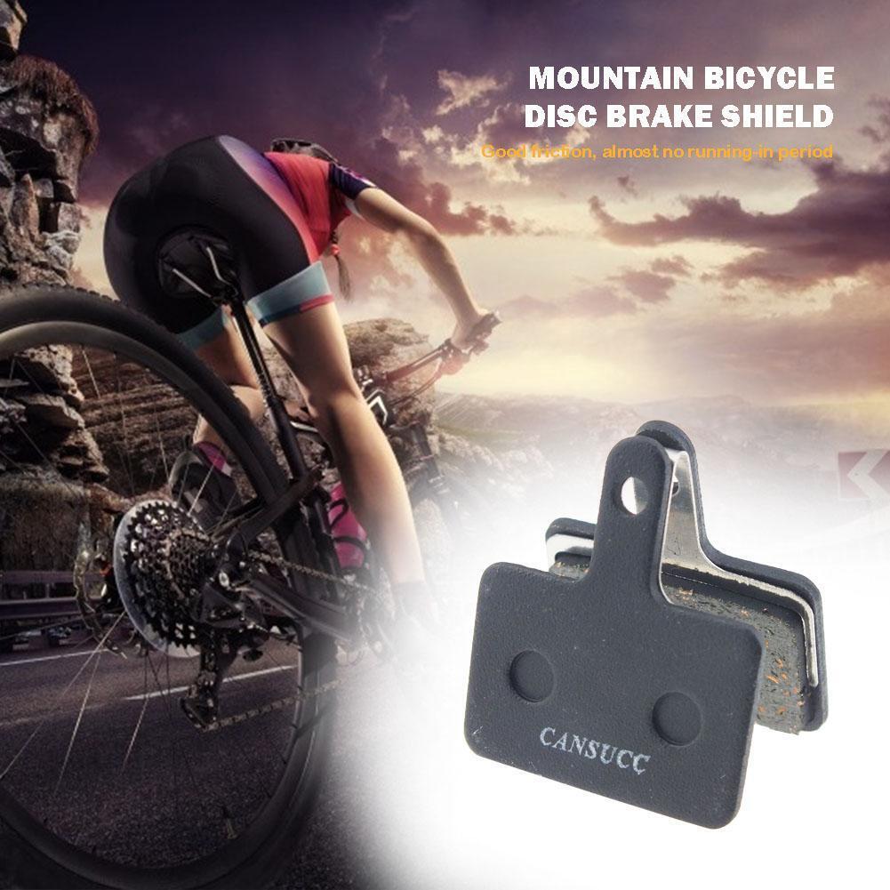 2pcs Outdoor Cycling Bike Disc Brake Pads Semimetal Cycling Friction Film