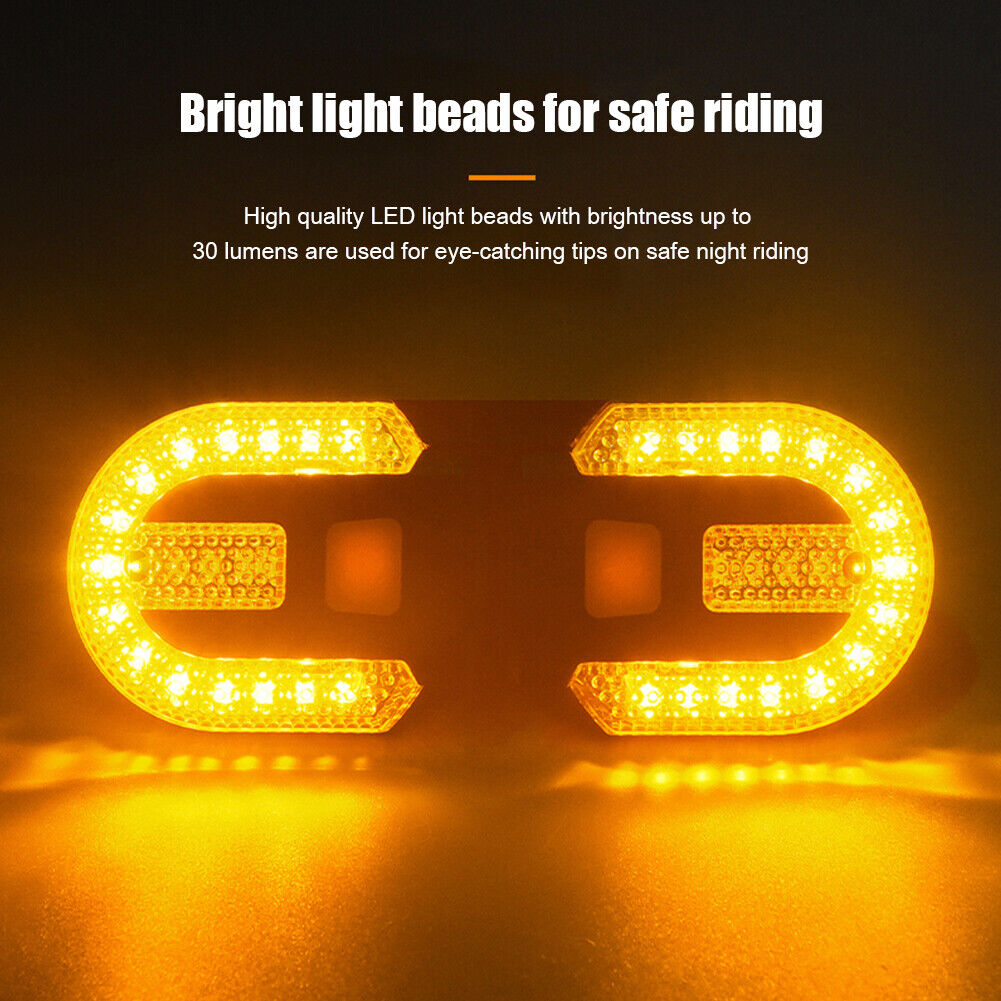 30lm Waterproof MTB Bike 3 in 1 LED Remote Control Turn Signal Taillight