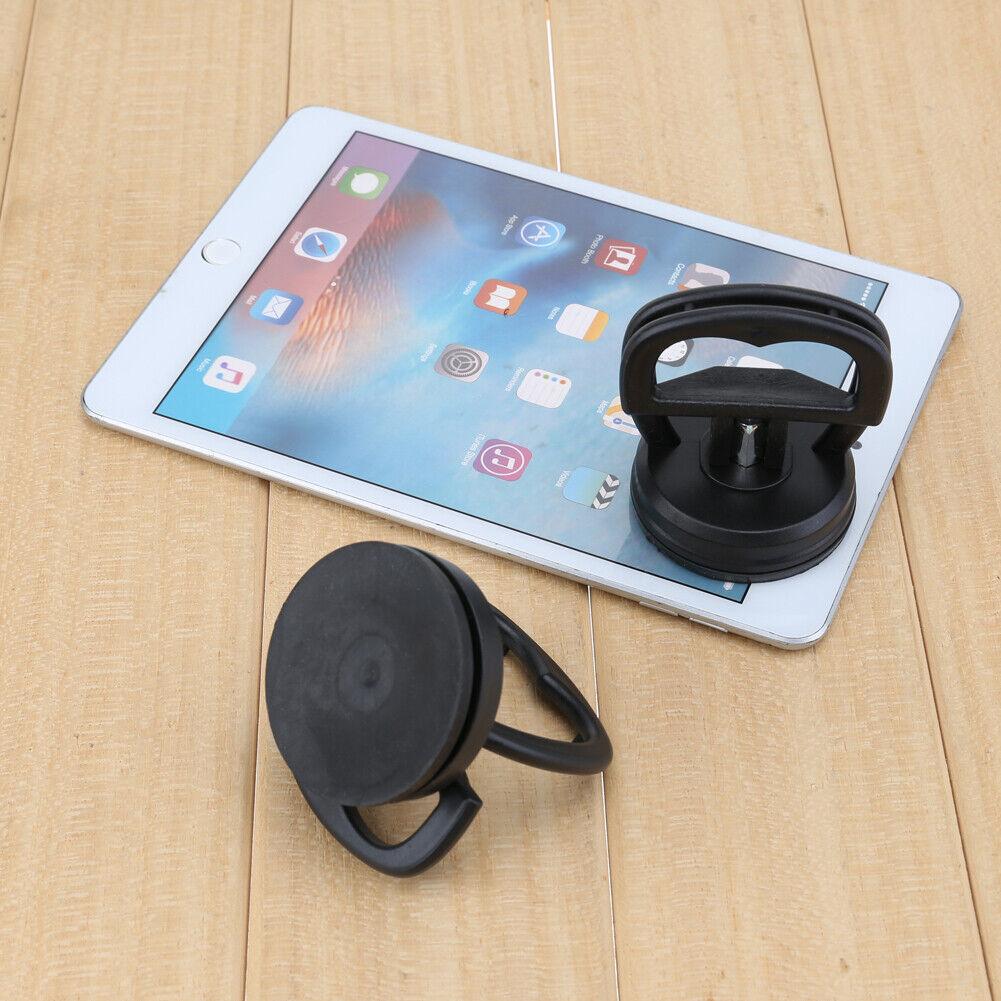 2pcs Black Phone Repair Screen Glass Lift Vacuum Strong Suction Cup Tools