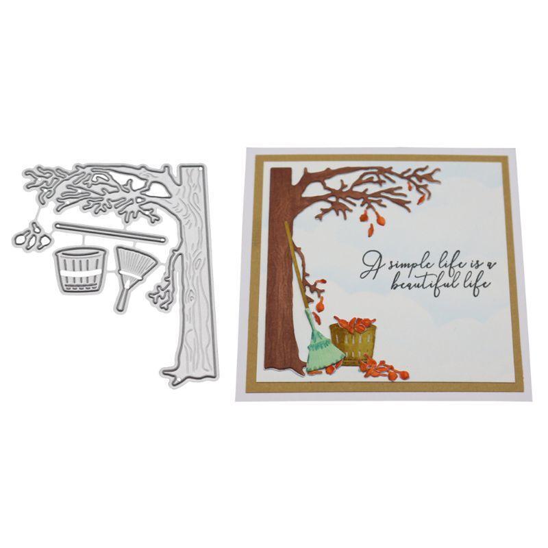 Autumn Metal Cutting Dies Stencil DIY Scrapbooking Album Stamp Paper Card Craft