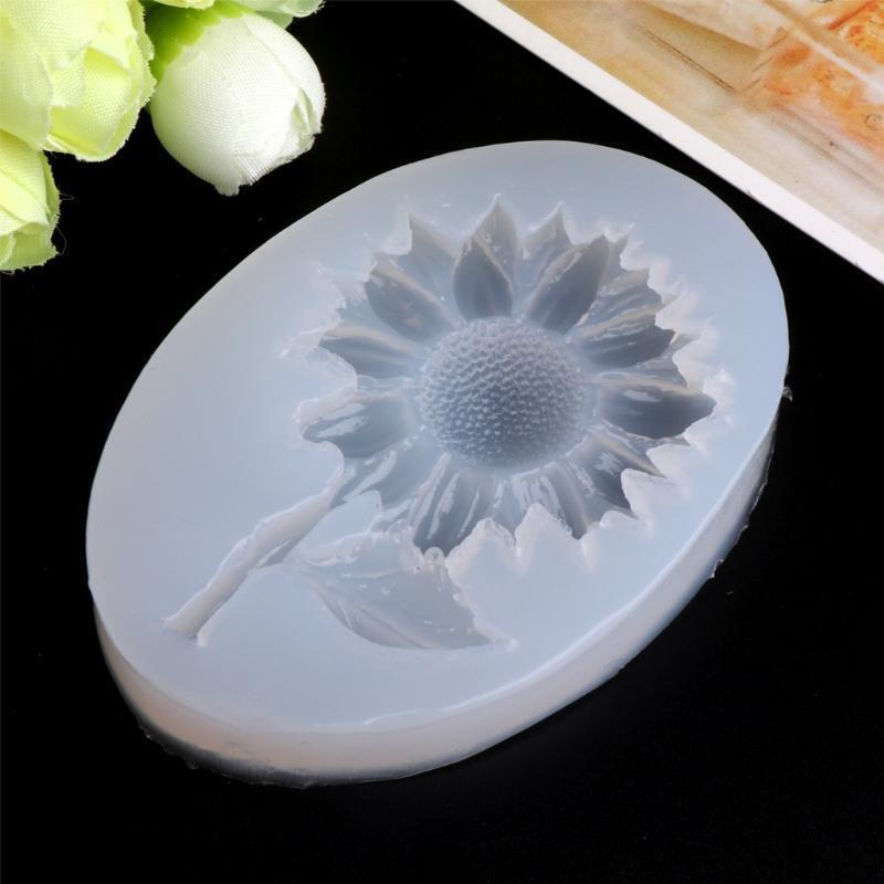 Sunflower Shape Silicone Mold Cake Jelly Chocolate Tool Decoration Baking Tackle