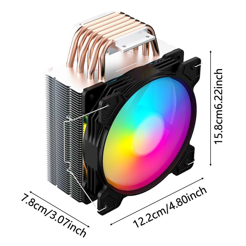 Chassis Fan Cooling Fan Computer CPU Radiator Heatsink Ventilador Cooler