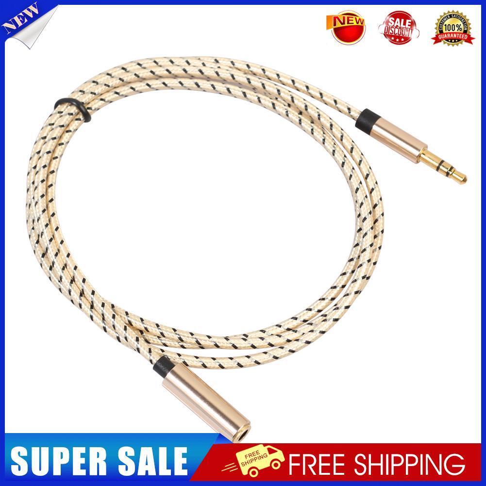 Headphone Extension Cable 3.5mm Male to Female Audio Extender Cord (1m)