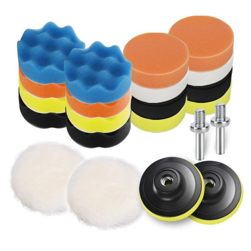 Auto Car Wax Applicator Waxing Buffing Pad Polishing Pads Compound Polisher Tool