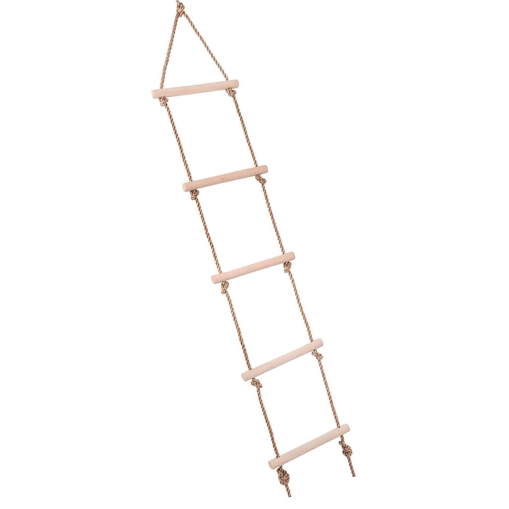 Climbing Rope Ladder  - Backyard Outdoor Exercise Equipment -