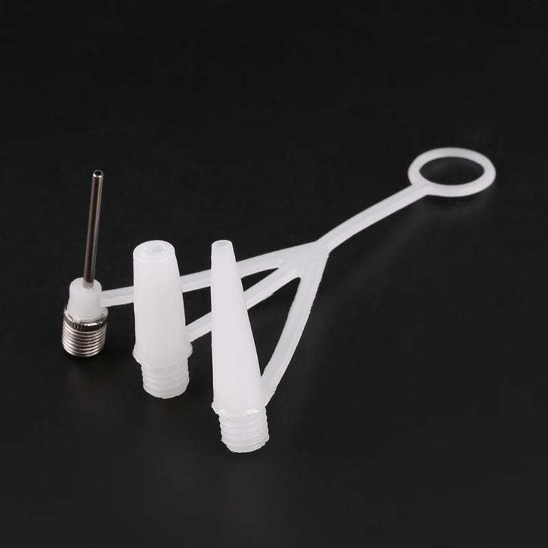 3 Pcs Ball Inflator Valve Adapter Hand Air Pump Needle Home Outdoor Accessories
