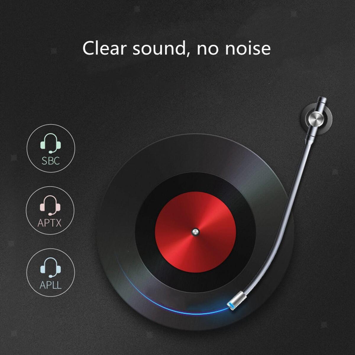 Headset Audio Adapter Stereo Sound Audio Mic Stereo Dongle Audio Transmitter