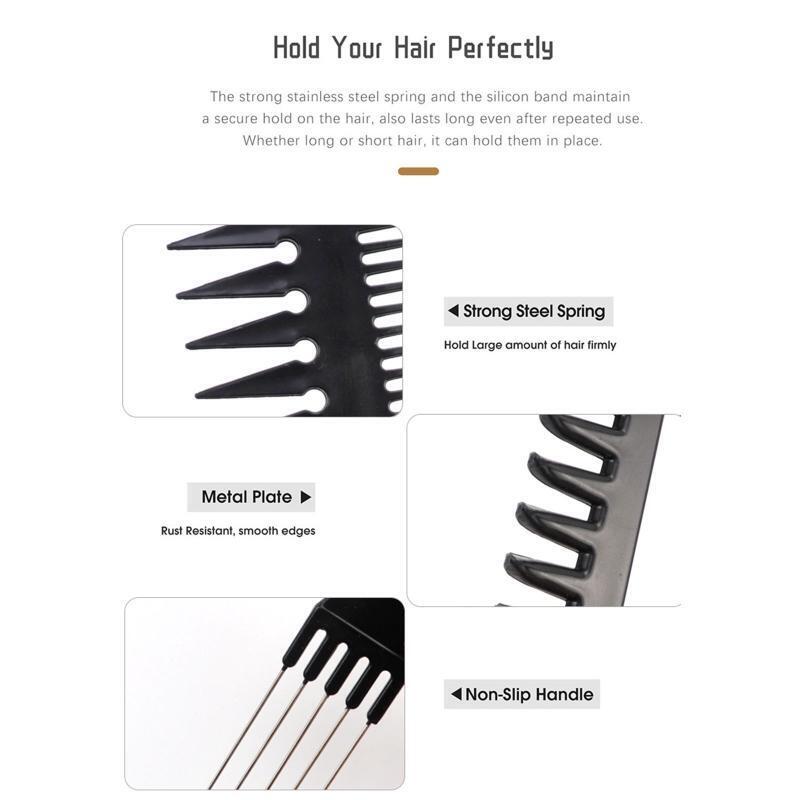 10pcs Hair Cutting Comb Barber Hair Styling Combs Wide Fine Teeth Anti Static