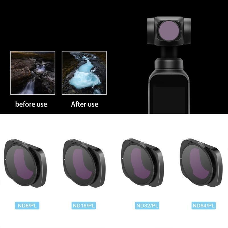 Pocket 2 Camera Nd Filters,multi Coated Magnetic Lens Set of 4 (nd8, Nd16, Nd32?