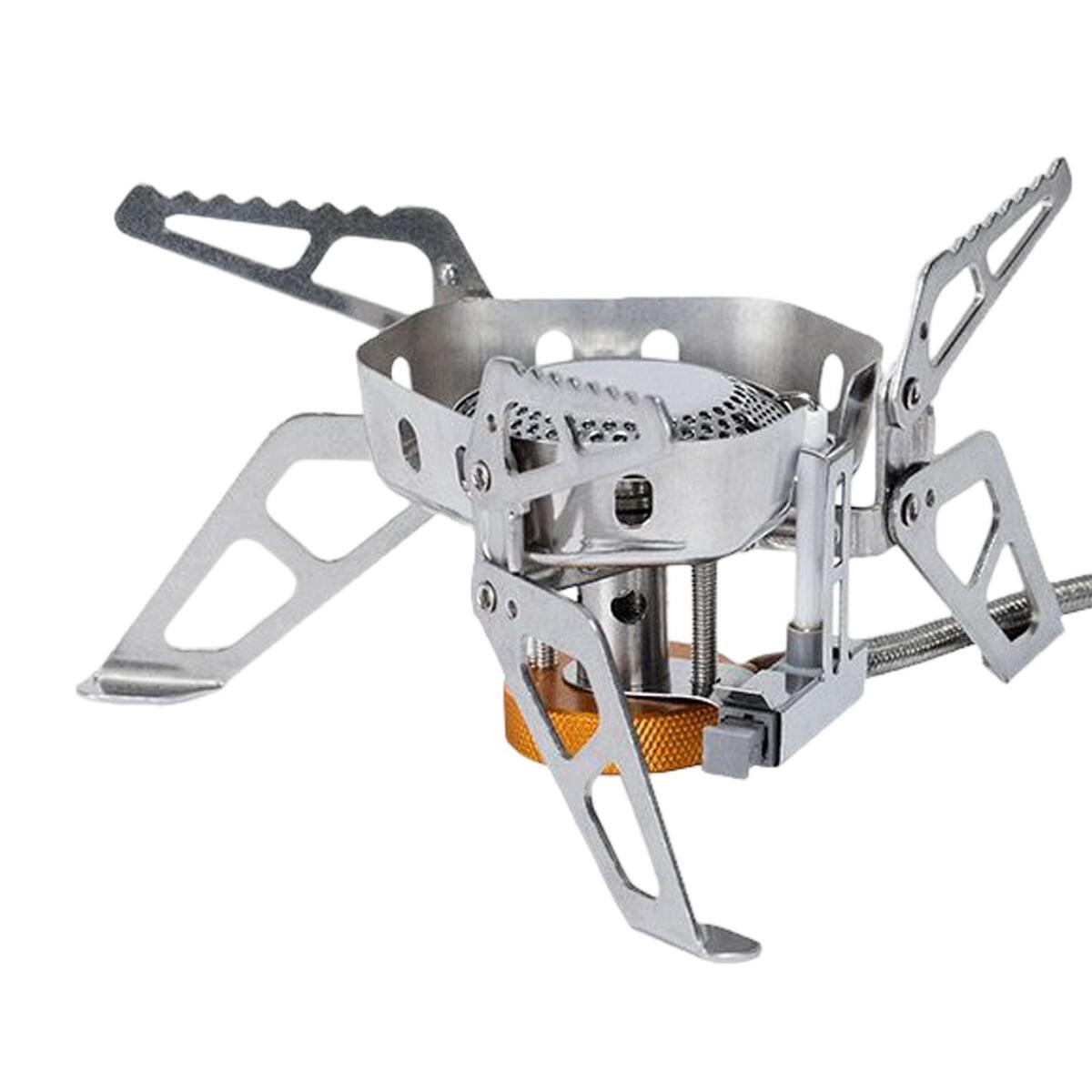 2600W Camping Gas Stove Windproof Camp Stove for Outdoor Backpacking Travel