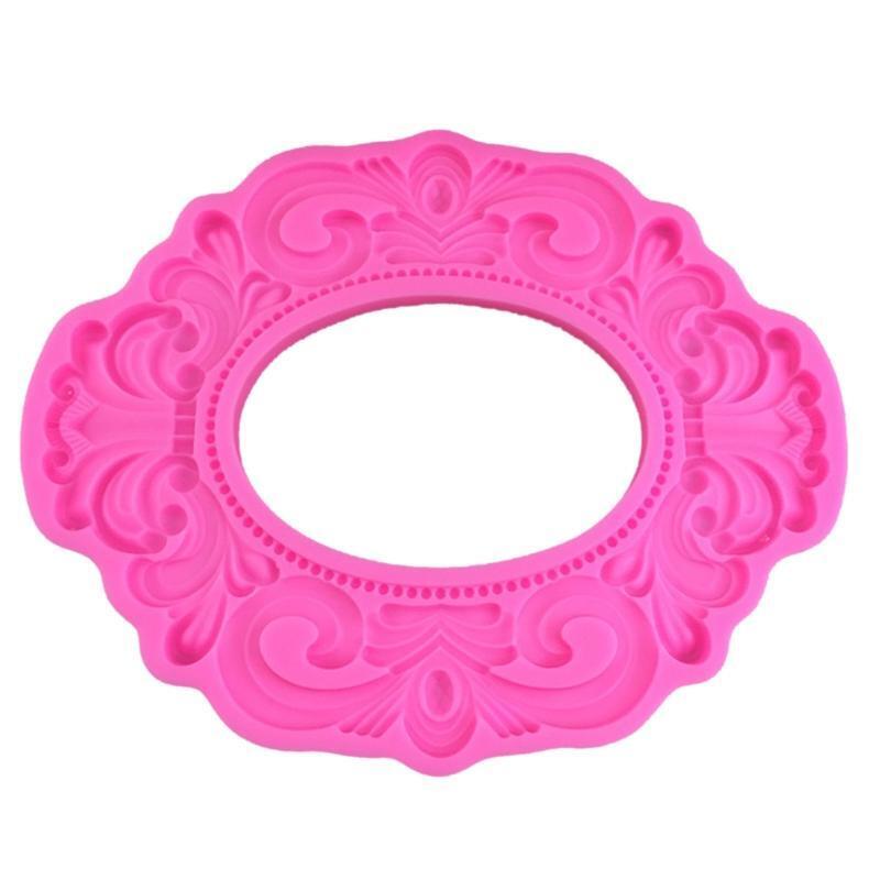 DIY Frame Silicone Chocolate Moulds Pastry Cake Decorating Gadgets Fondant Molds