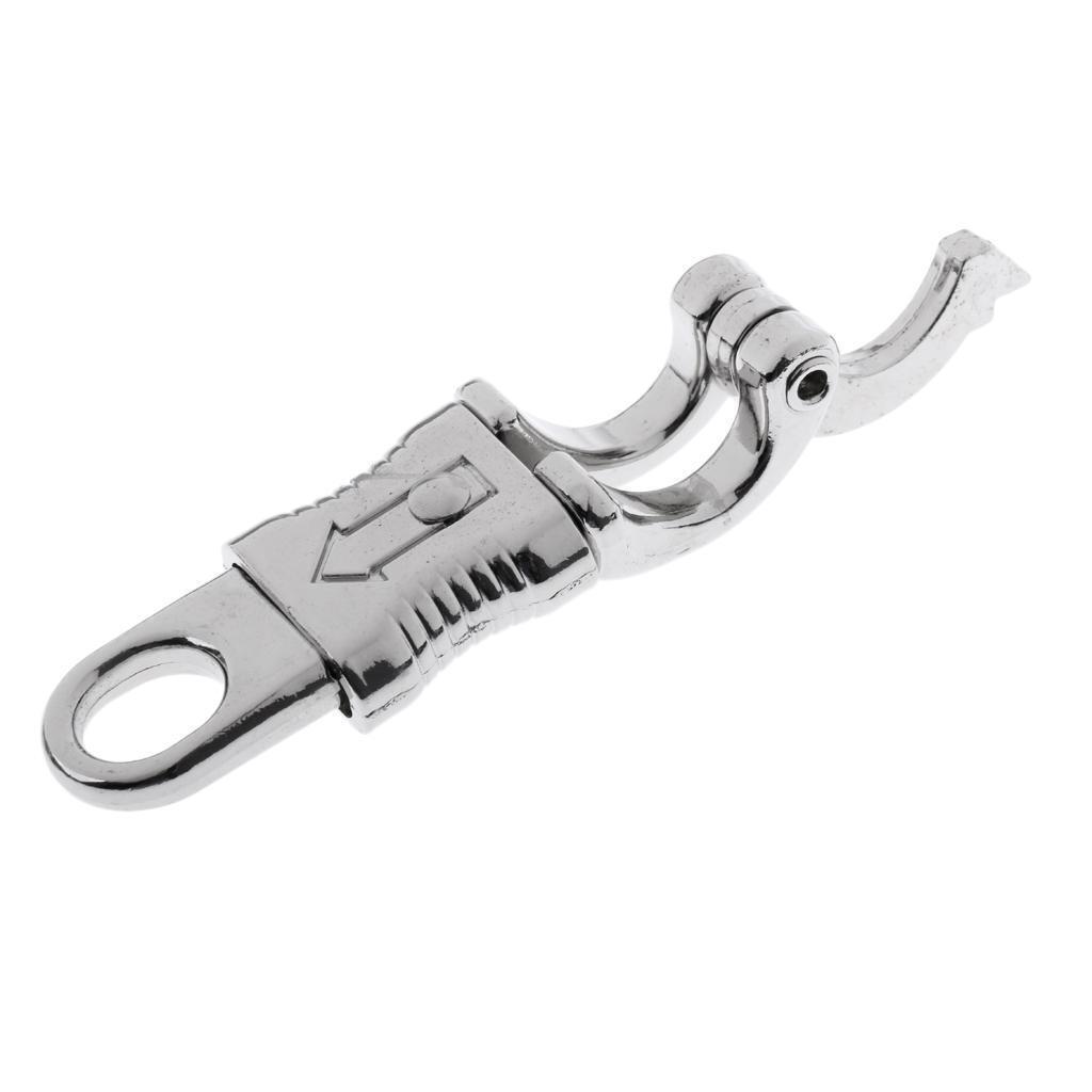 Prettyia Premium 100mm Zinc Alloy Equestrian Panic Hook/ Quick Release Clip