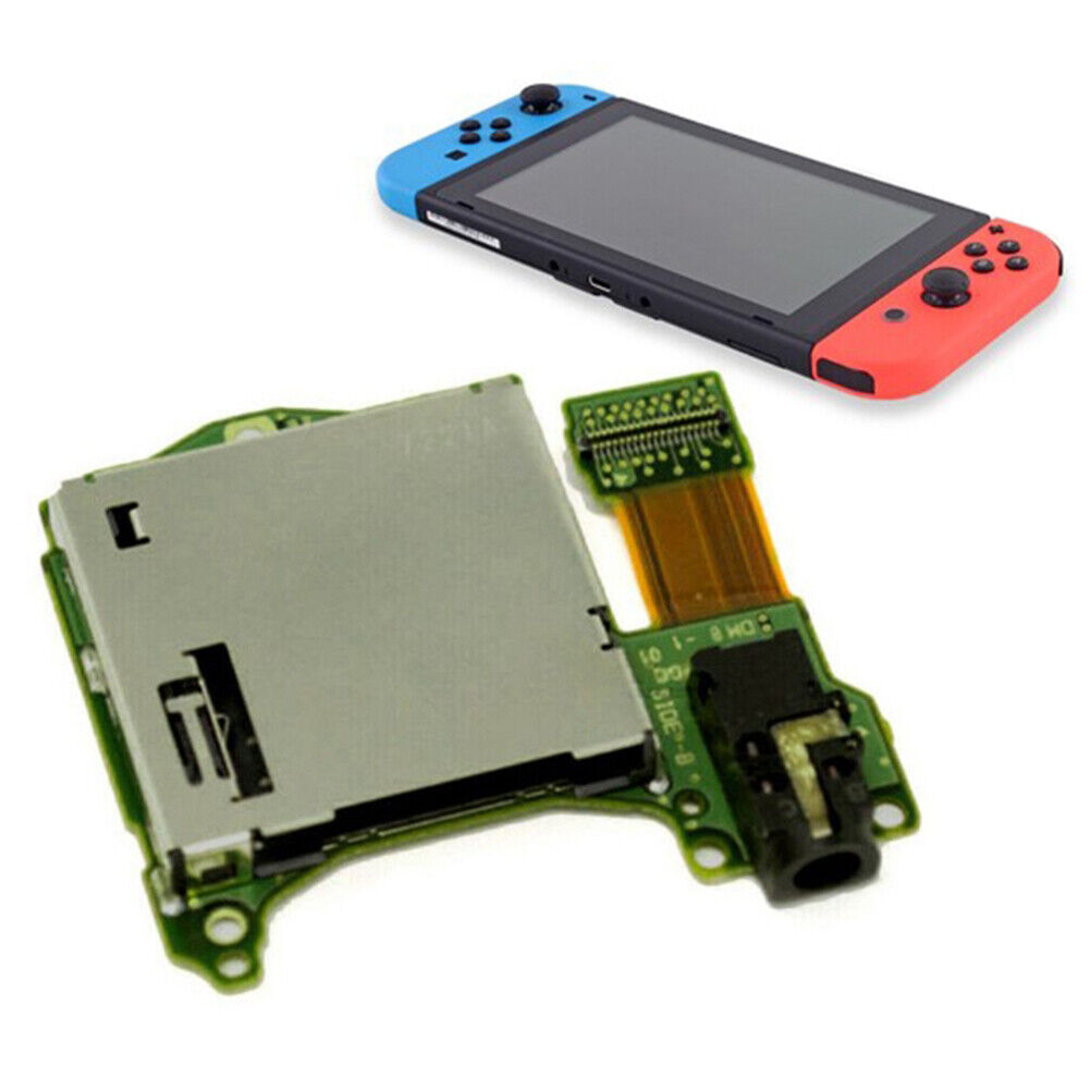 Headphone Jack Game Card Slot Reader Replacement for Nintendo Switch (Old)