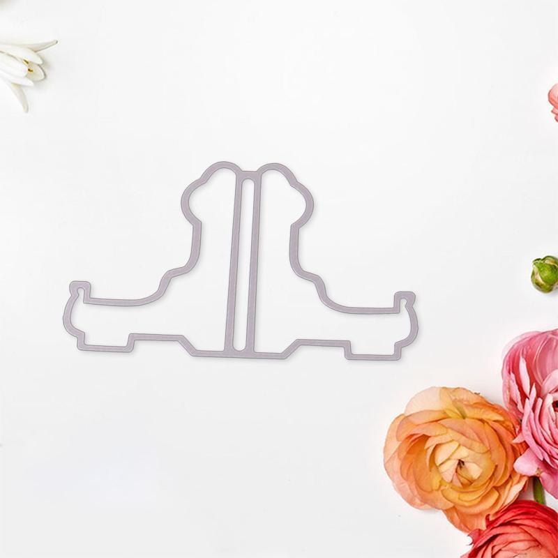 Carbon Steel Cutting Dies Photo Frame Holder Stand Stencil Template Mold DIY