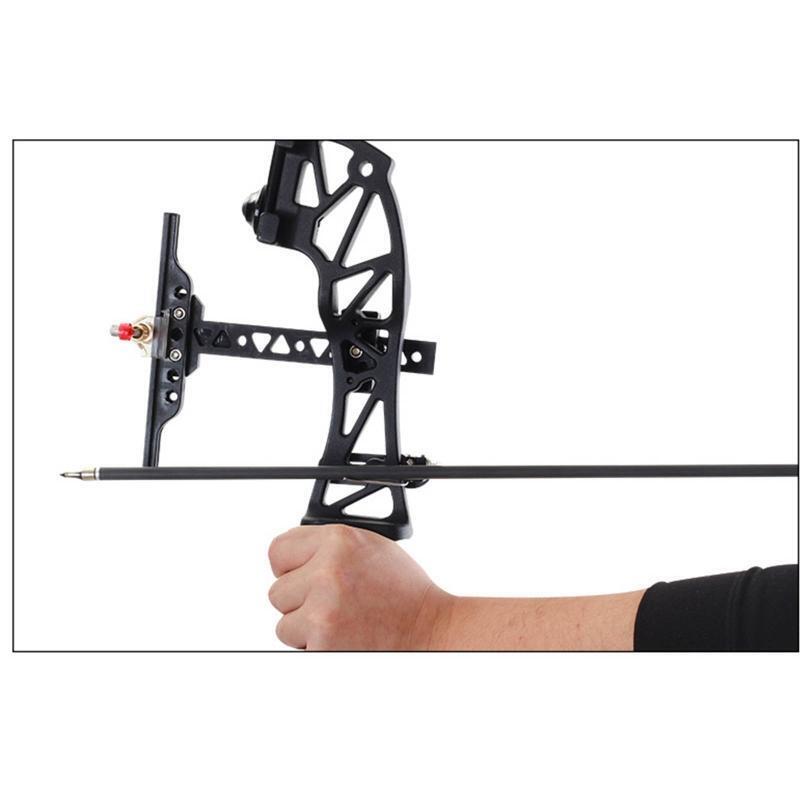 Aluminum Alloy Magnetic Arrow Rest Steel Needle Double Magnetic Arrow Recurve