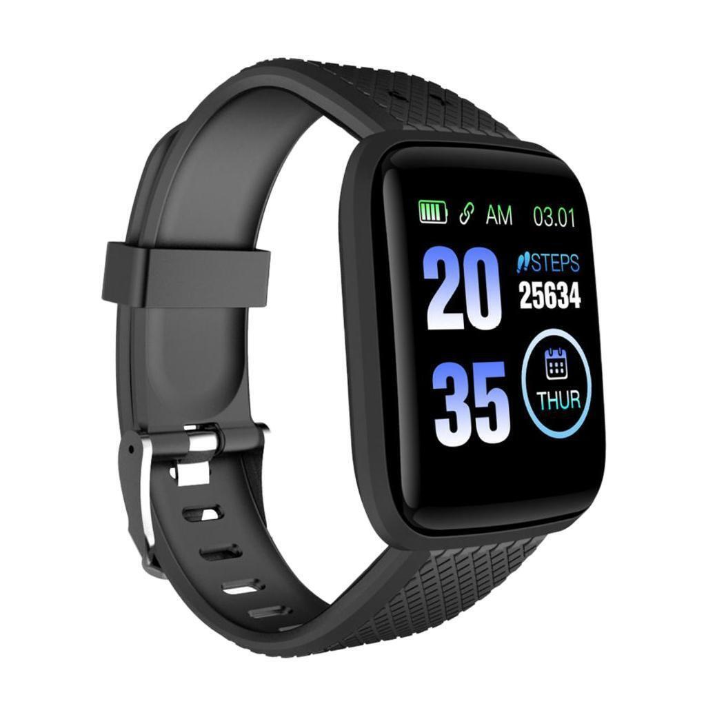 Shiwaki Fitness Wrist Watch With IP67 Sleep Monitoring Activity Tracker, Call