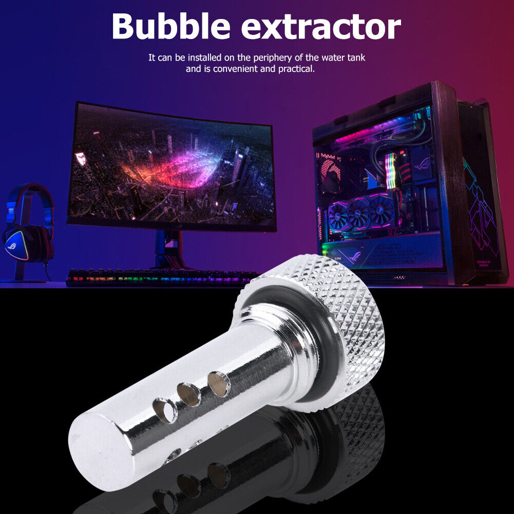 PJ-PPQC PC Computer Water Cooling Water Tank Reservoir Bubbler Long Version