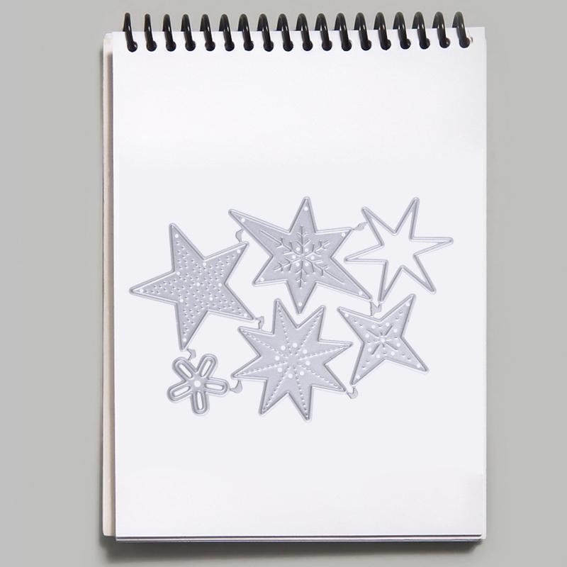 Various Stars Metal Cutting Dies Scrapbooking Stencil Die Cuts Card Embossing