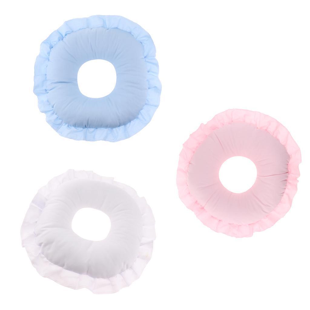 3 Pieces Soft Salon  Massage Pillow Head  Table Cradle Cushion