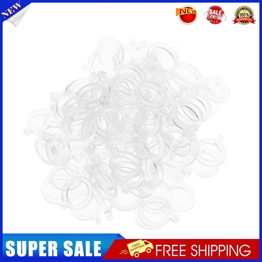 100pcs White PE Pellet Bait Lure Bands for Carp Coarse Fishing Tackle(5mm)