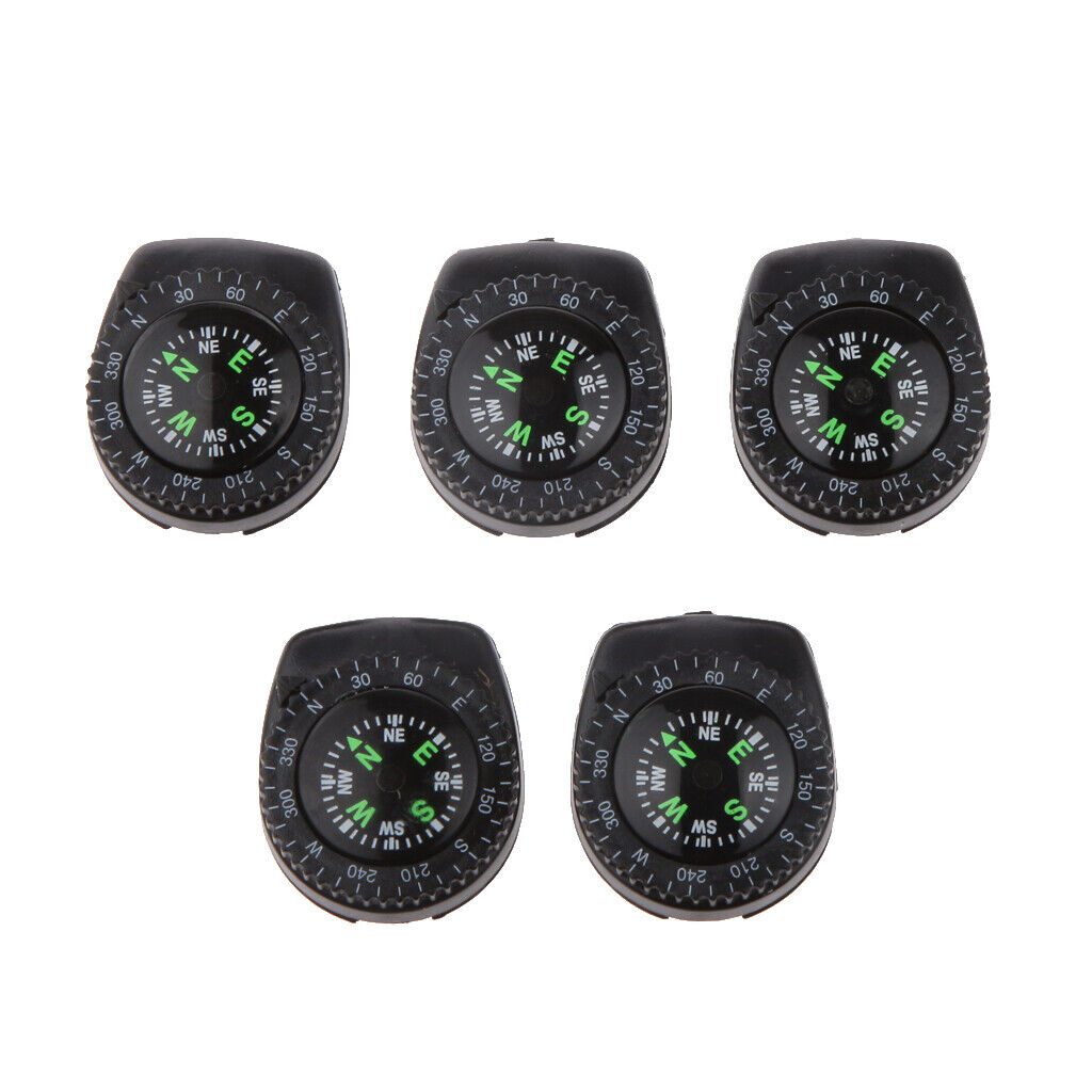 5pcs Set Outdoor Hiking Travel Removable Mini Watchband
