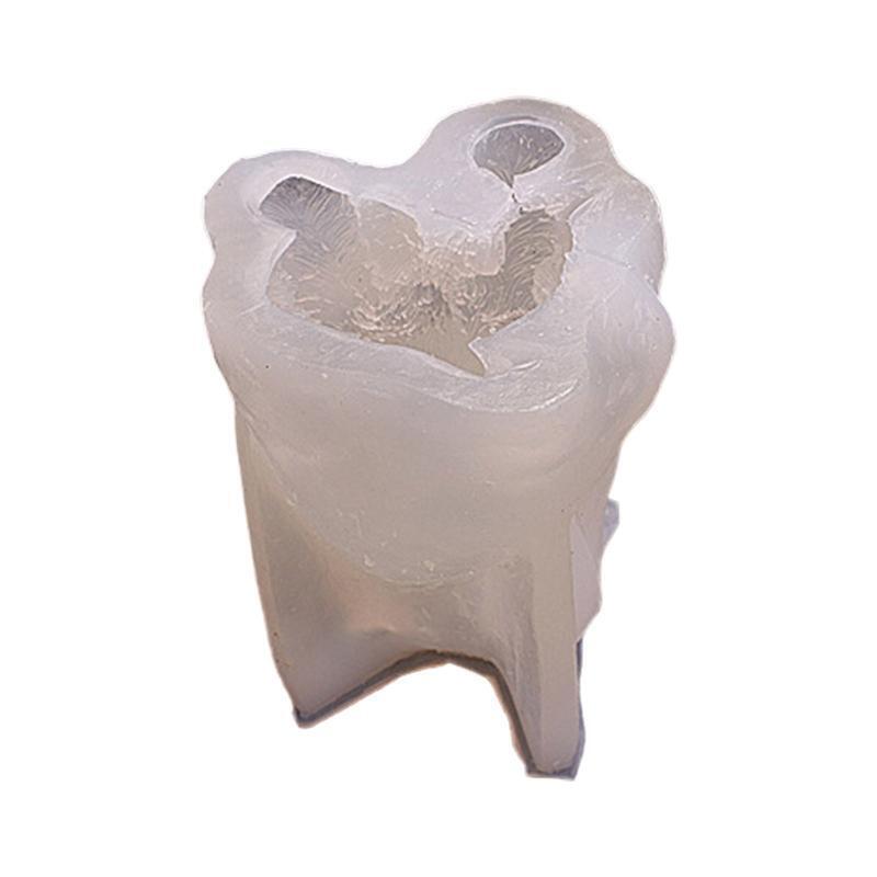 Silicone Gypsum Mold Plaster Mold Dog Shape Epoxy Casting Mold for DIY Craft