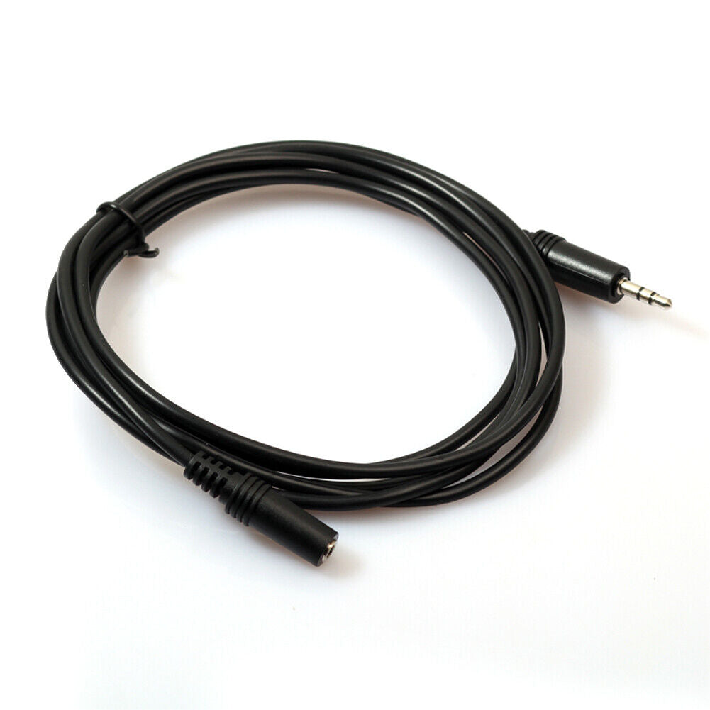 10ft 3.5mm 1/8 Stereo Audio Aux Headphone Cable Extension Cord Male to Fem